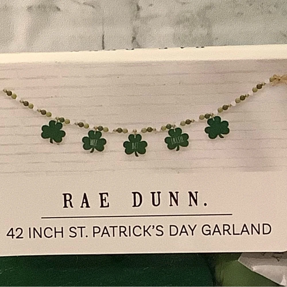 Rae Dunn St. Pat’s Day Wee Bit Irish Garland